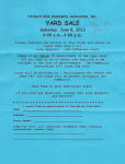 Yard Sale 6-8-2013